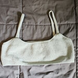 💚SKIMS Light Green Terry Bralette 💚